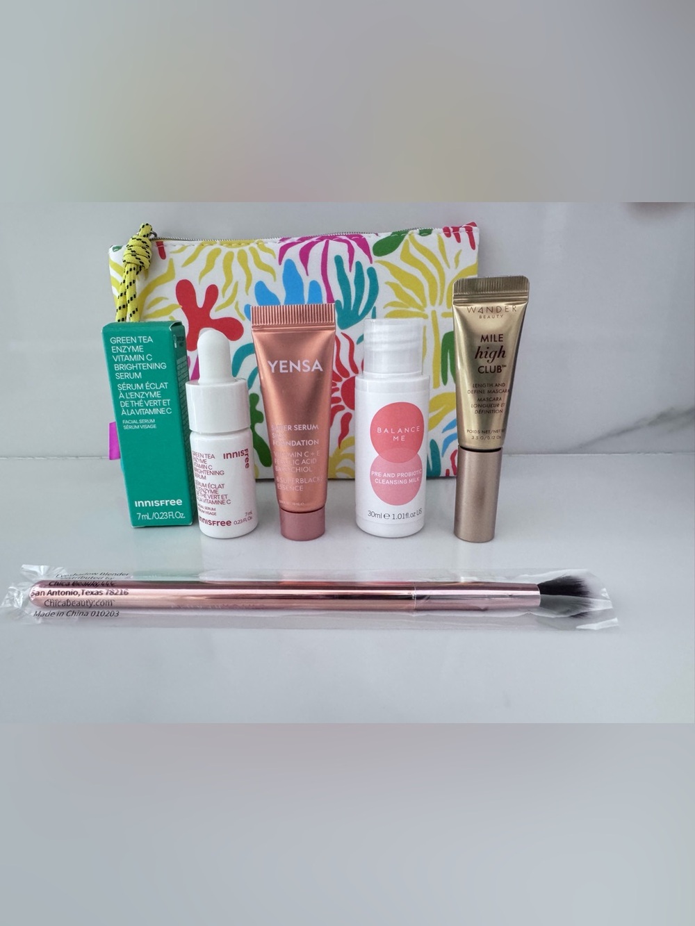 IPSY Skincare set w/ makeup Bag